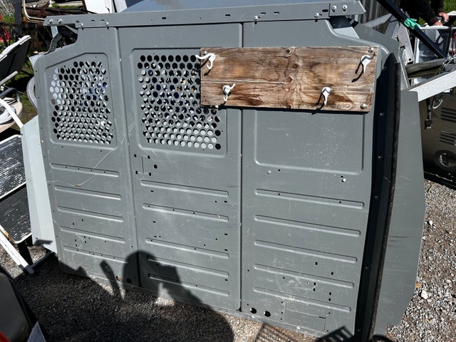 Adrian Steel Cargo Van Partition - Heavy Duty Steel