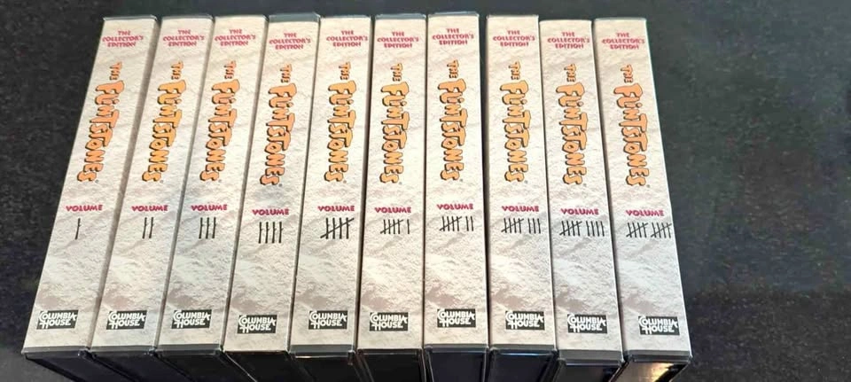 The Flintstones Collector's Edition Vol 1-10 VHS