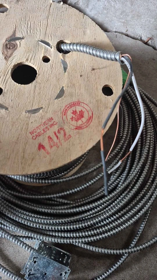 Spool of Armored Electrical Cable - photo 2