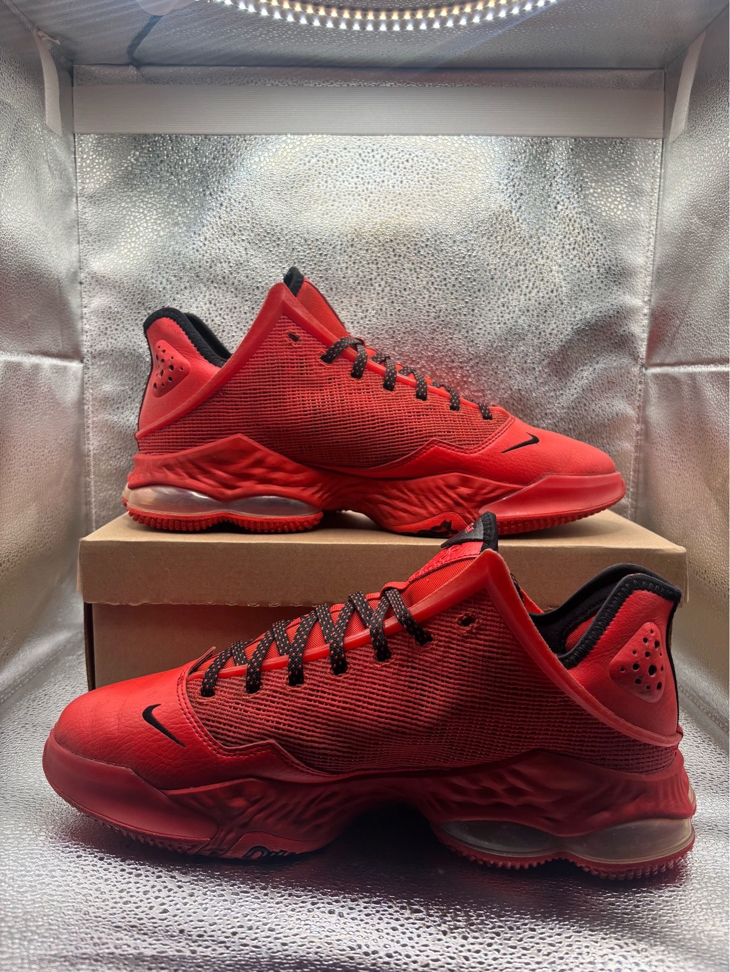 Nike LeBron 19 Low Light Crimson - Size 12 - photo 5