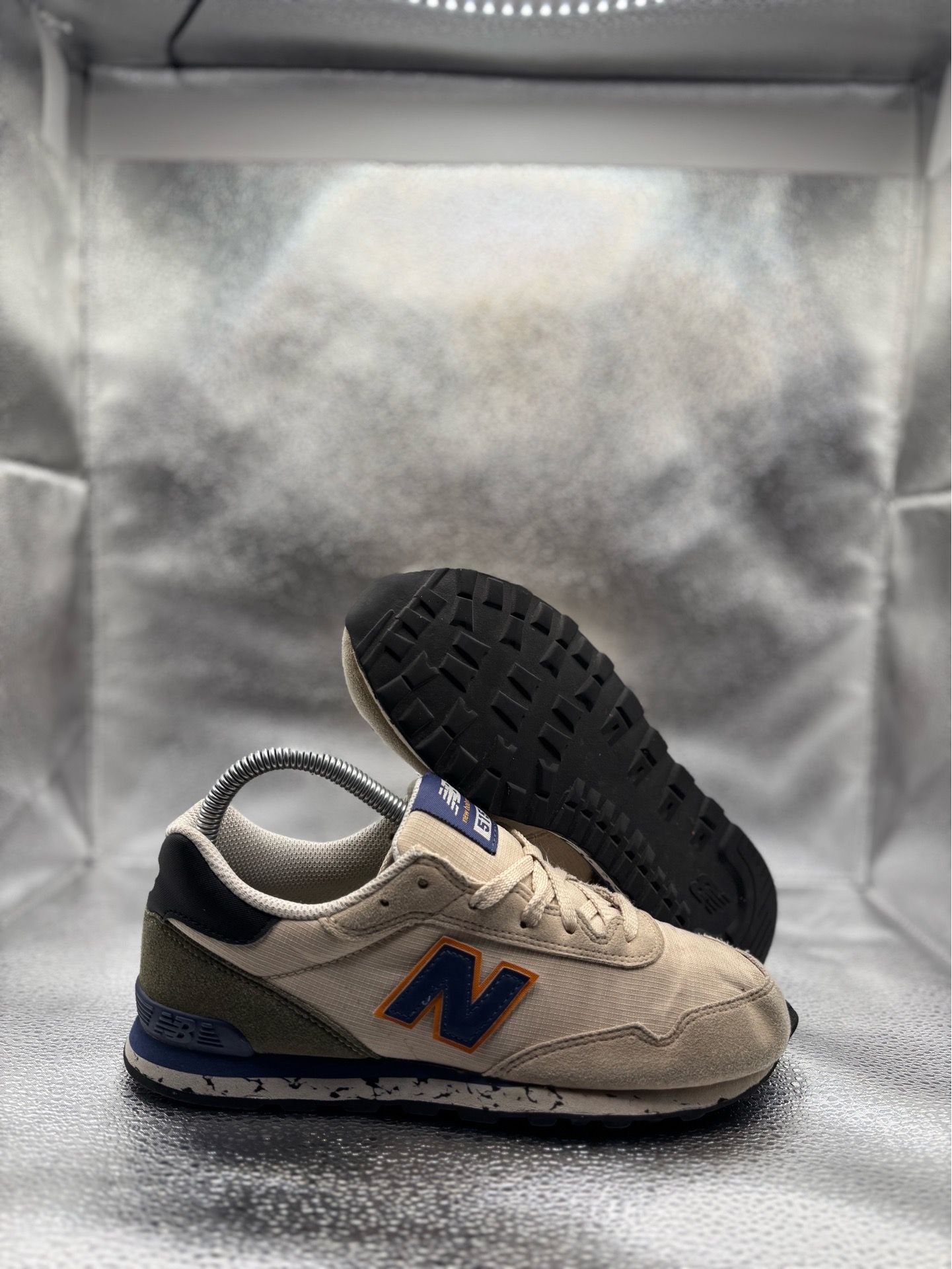 New Balance 515 Cream Blue GS