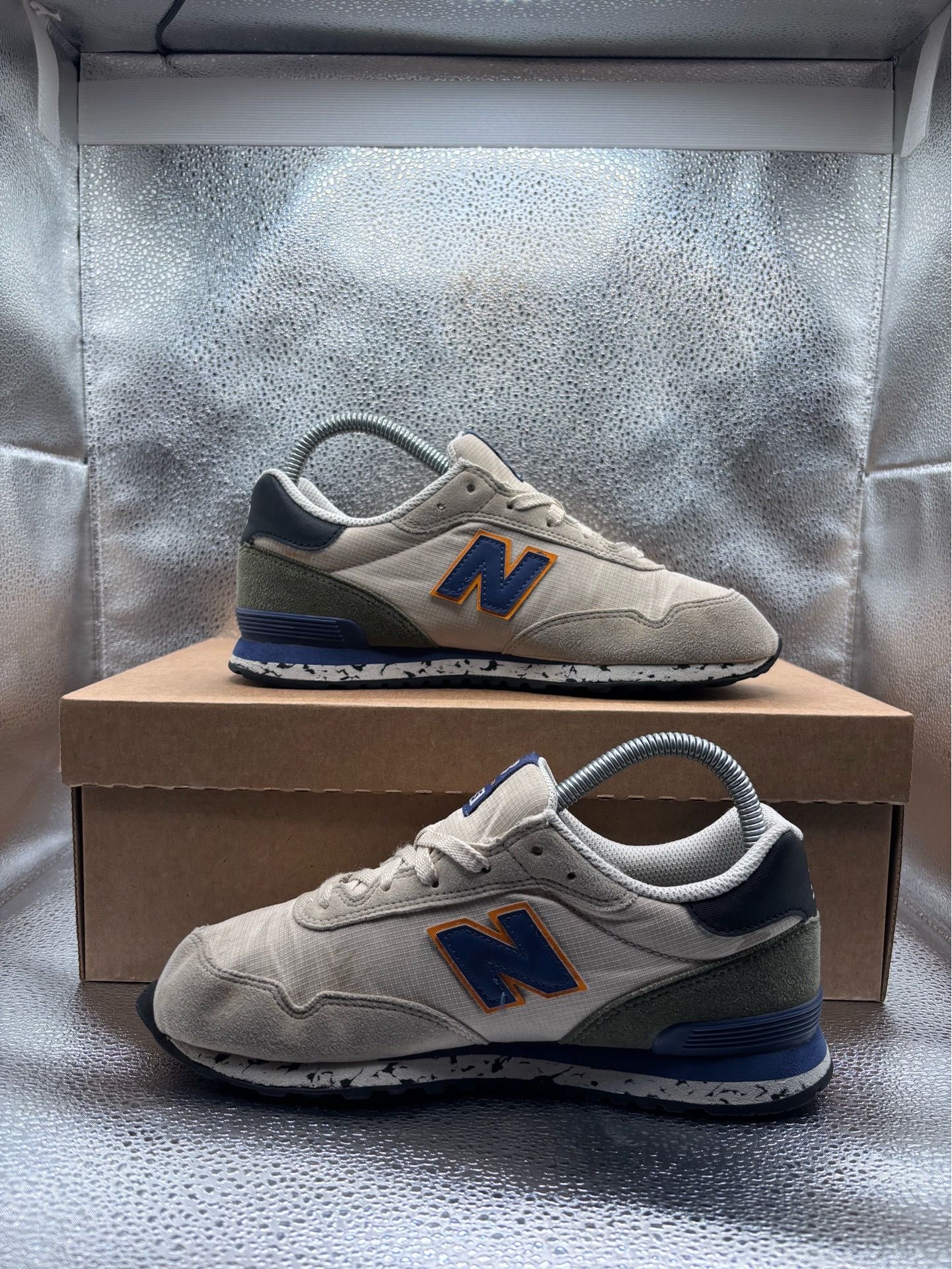 New Balance 515 Cream Blue GS - photo 5