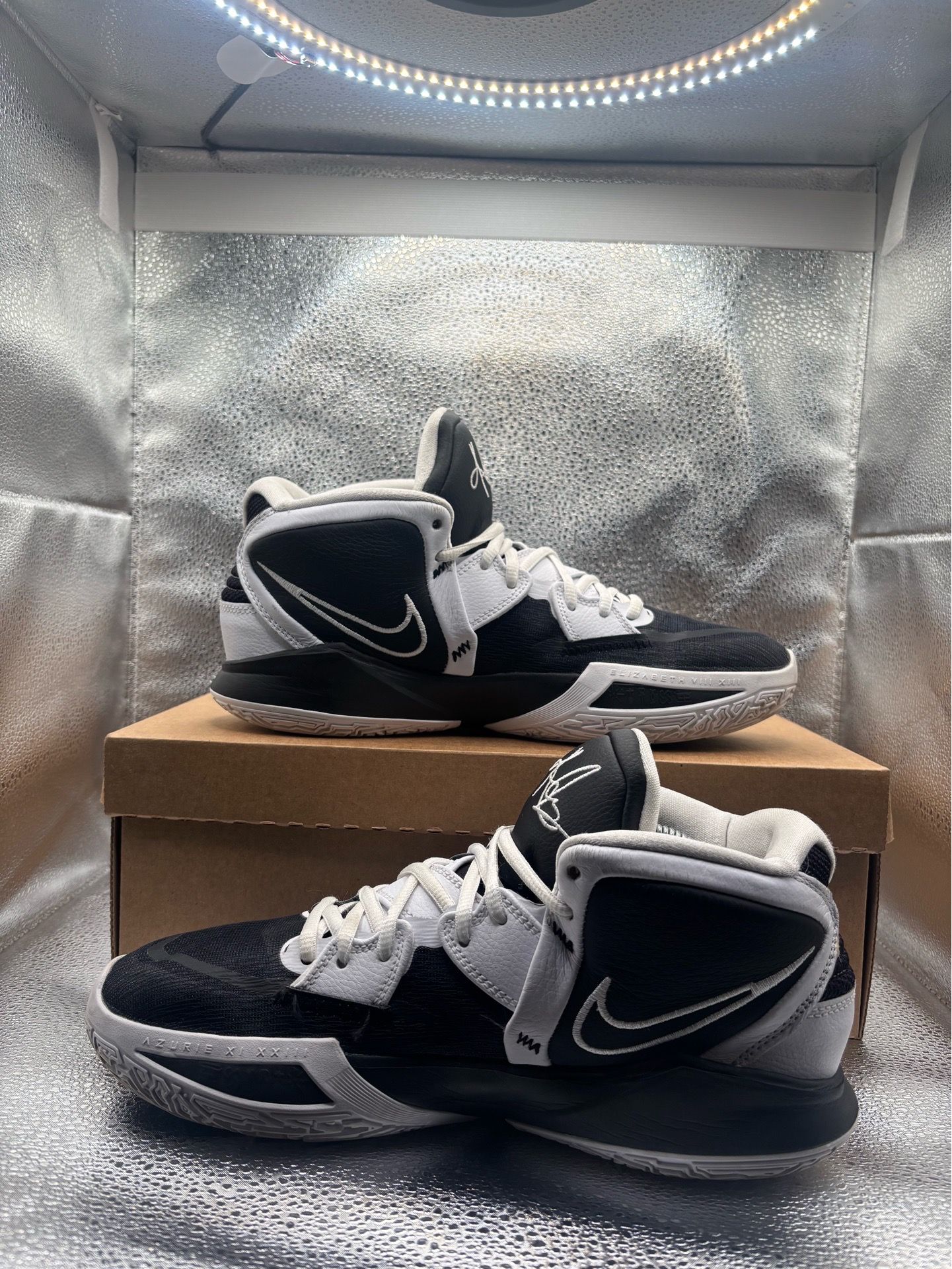 Nike Kyrie Infinity TB Black White - photo 5