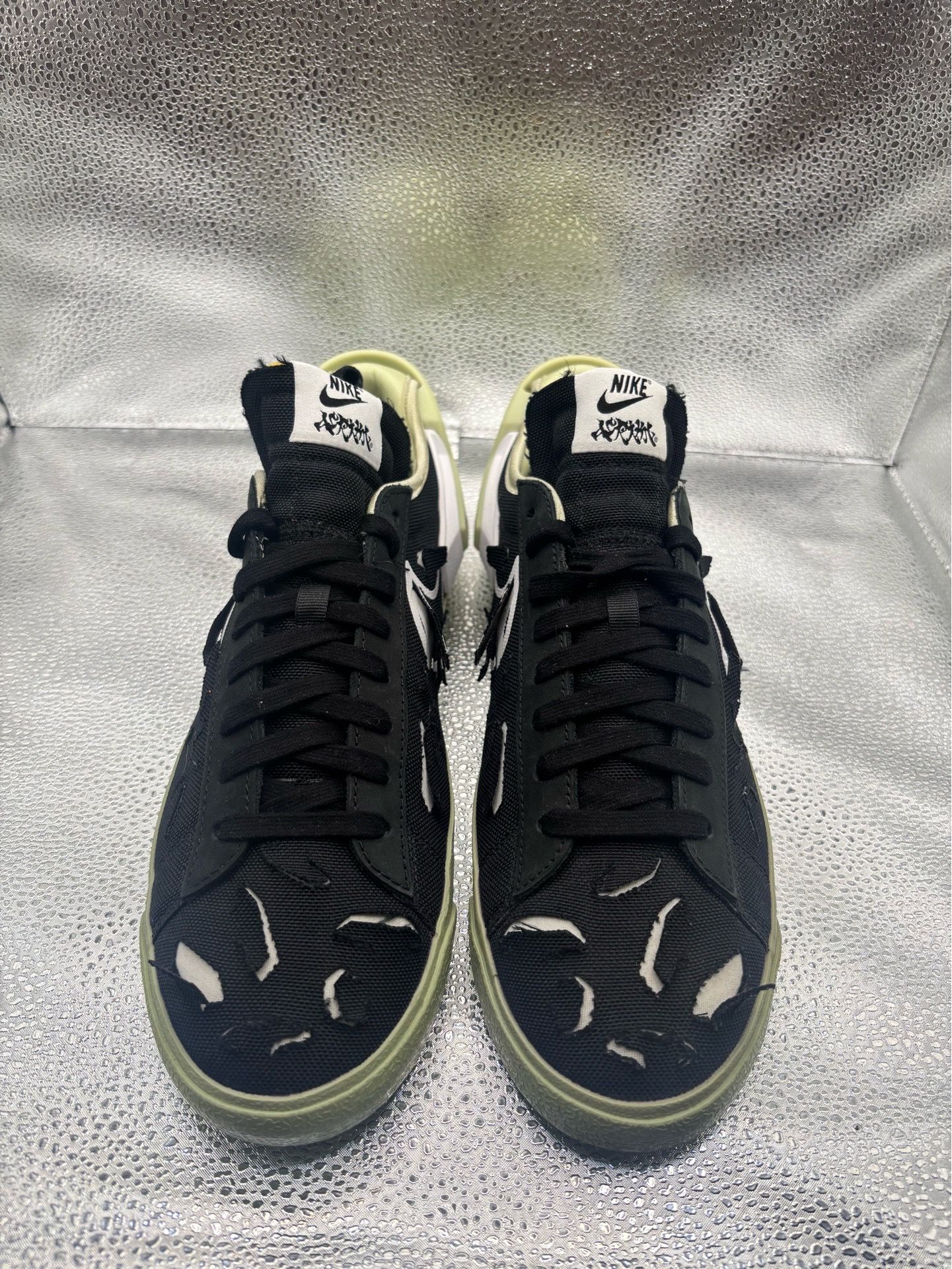 Nike Blazer Low Acronym Black Olive Black - photo 2