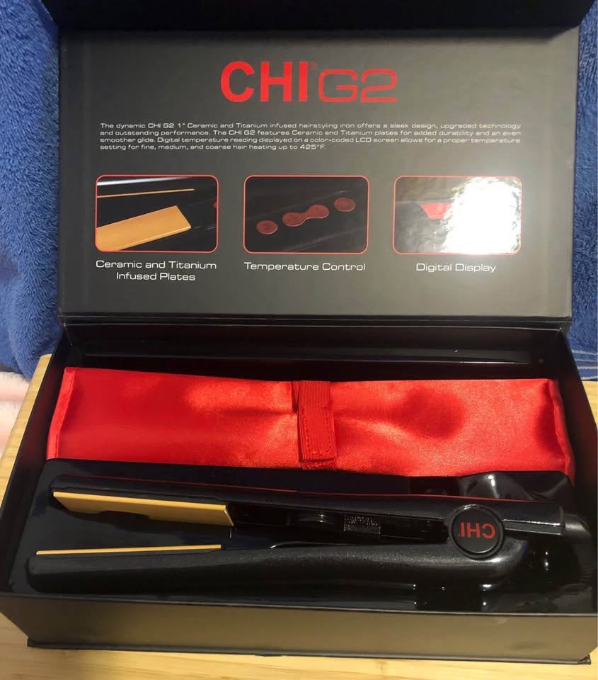 CHI G2 Ceramic & Titanium Infused Hairstying Iron - 1 inch - photo 2