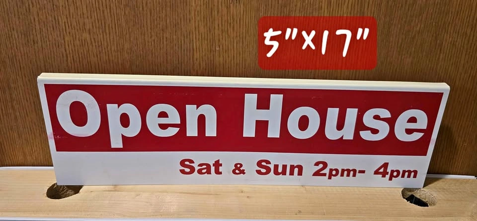 Realtor Open House Sign