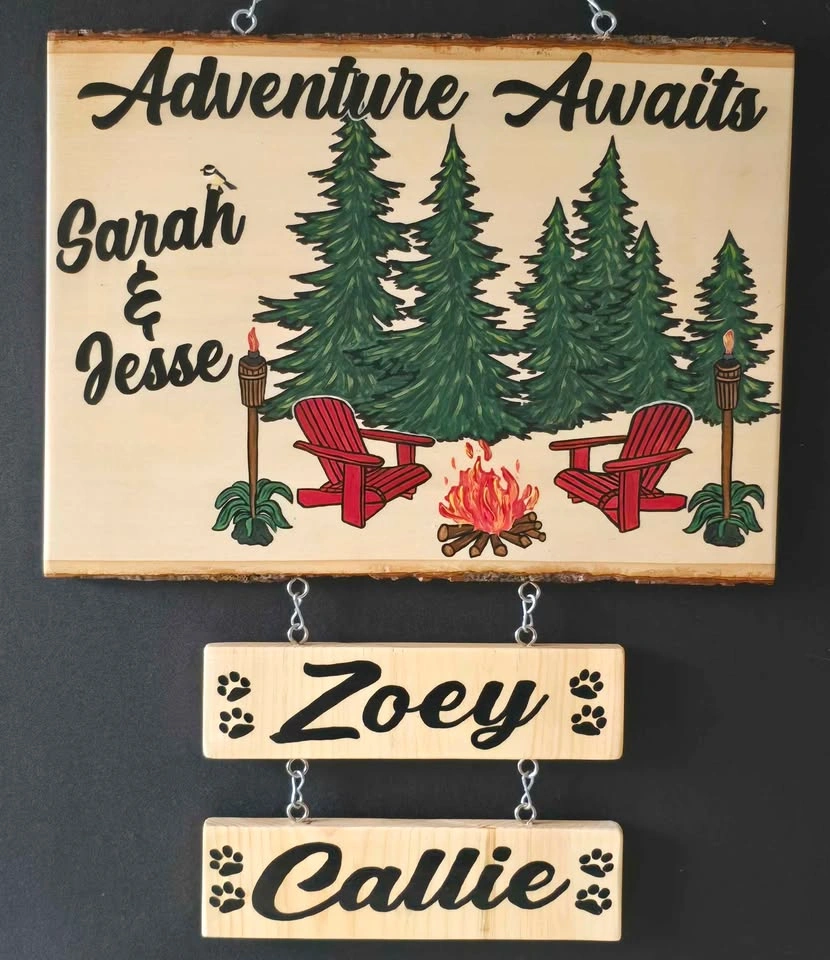 Personalized Welcome Sign for Campers/Cottagers - photo 2