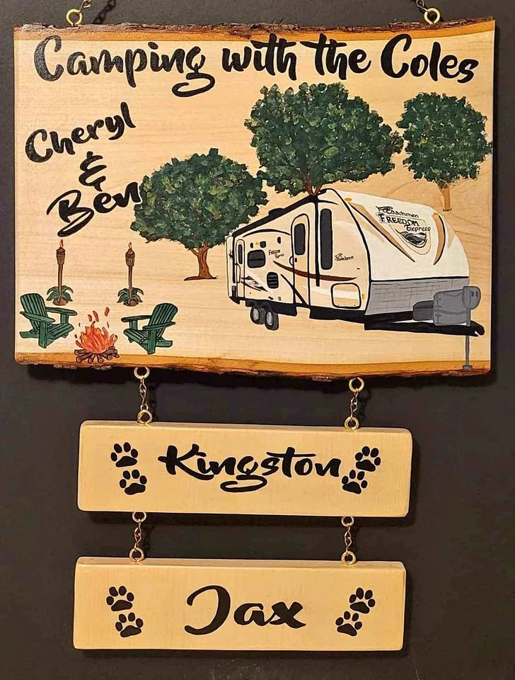Hand Painted Camp Signs (up to 15% Off)