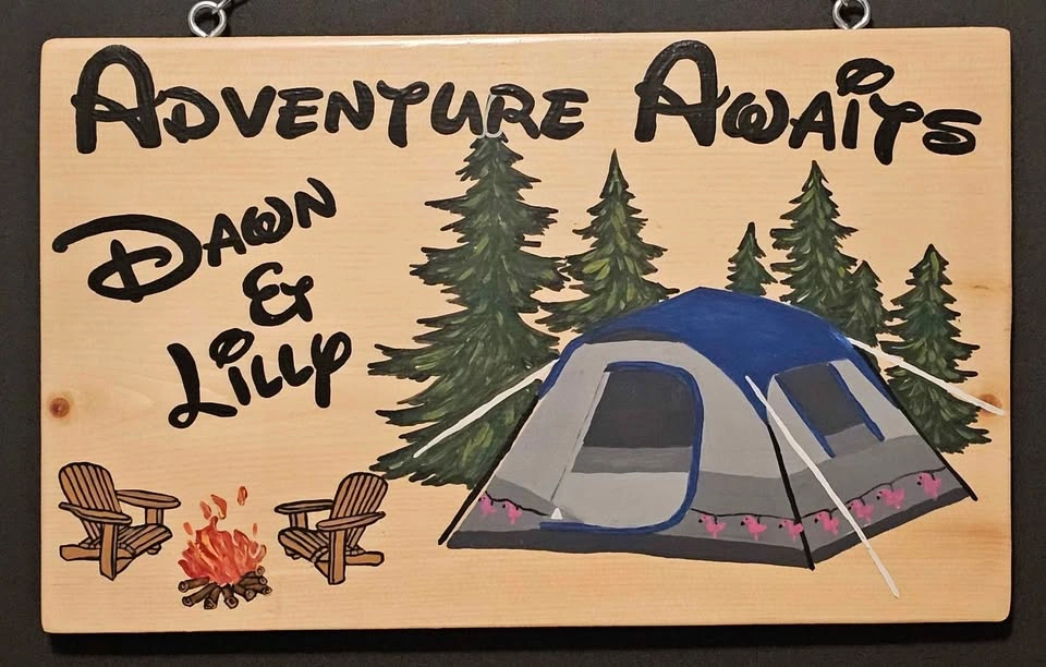 Hand Painted Camp Signs (up to 15% Off) - photo 4