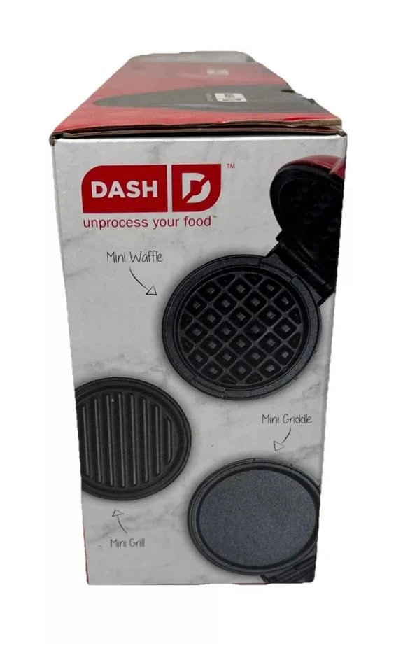 Dash Mini Makers Set of 3 (Griddle, Waffle, Grill) + Spice Rack - photo 2