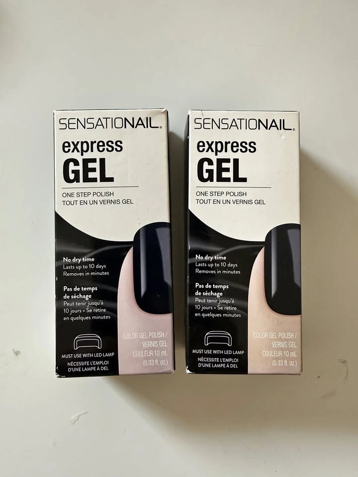 Express Gel One Step Polish (Black)