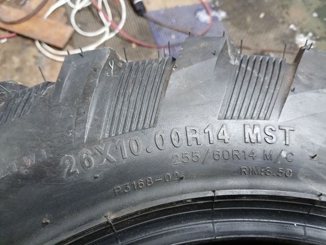 4 New ATV Tires XPS Trail King 26x10x14 & 26x8x14 - photo 4