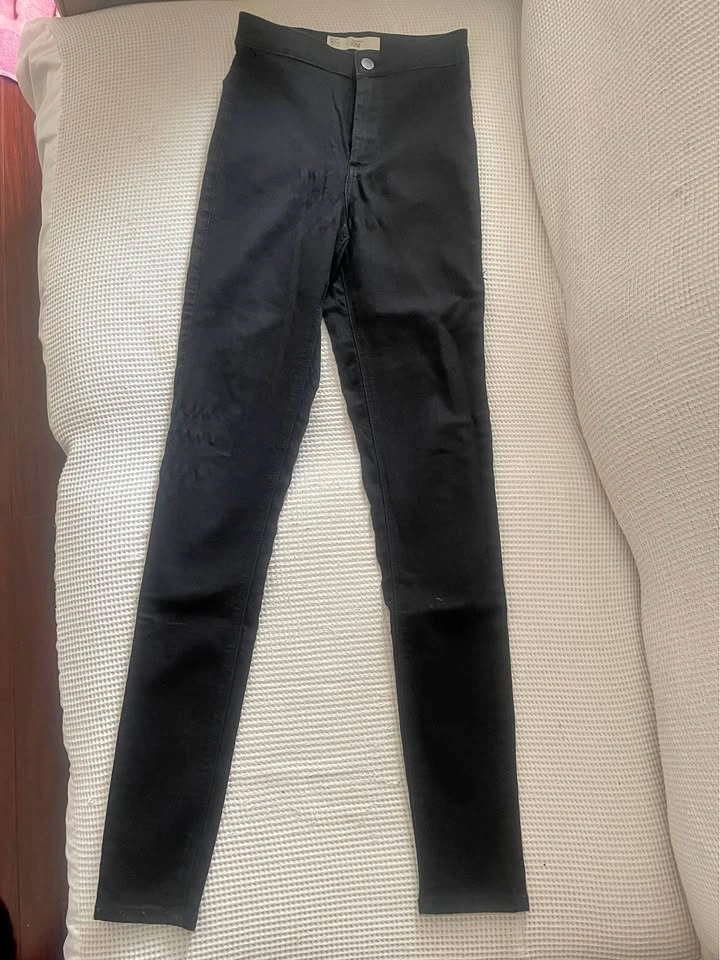 Topshop Joni Pants - Black