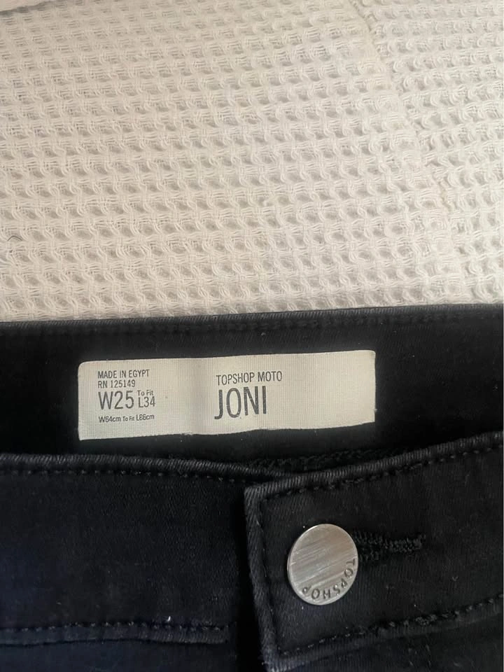 Topshop Joni Pants - Black - photo 2
