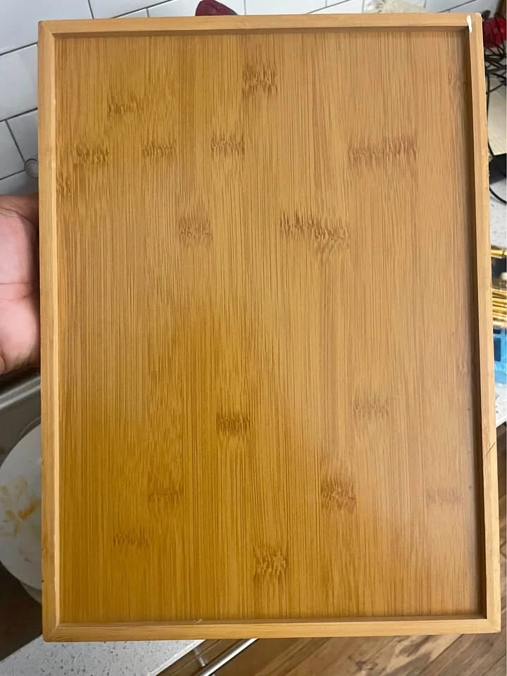 Brand New Bamboo Serving Tray / Organizer