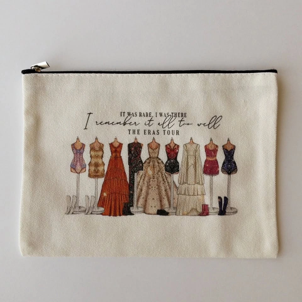 Taylor Swift Eras Tour Cosmetic Makeup Travel Bag
