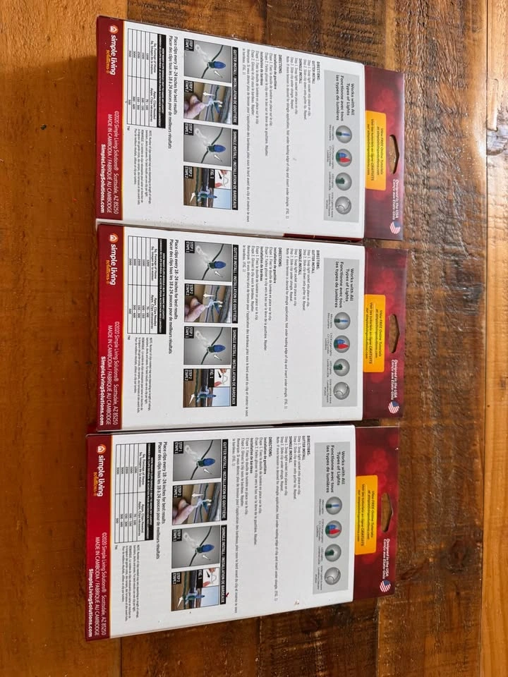 Simple Living Solutions Universal Light Clips - photo 3