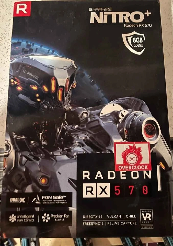 Sapphire Nitro+ RX 570 8GB GDDR5 Graphics Card - photo 3