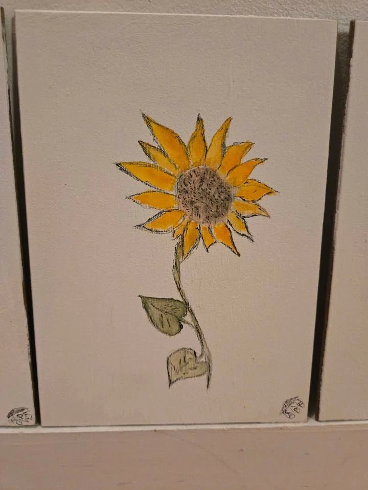 Hand Painted, Signed, Original Artwork - Florals - photo 4