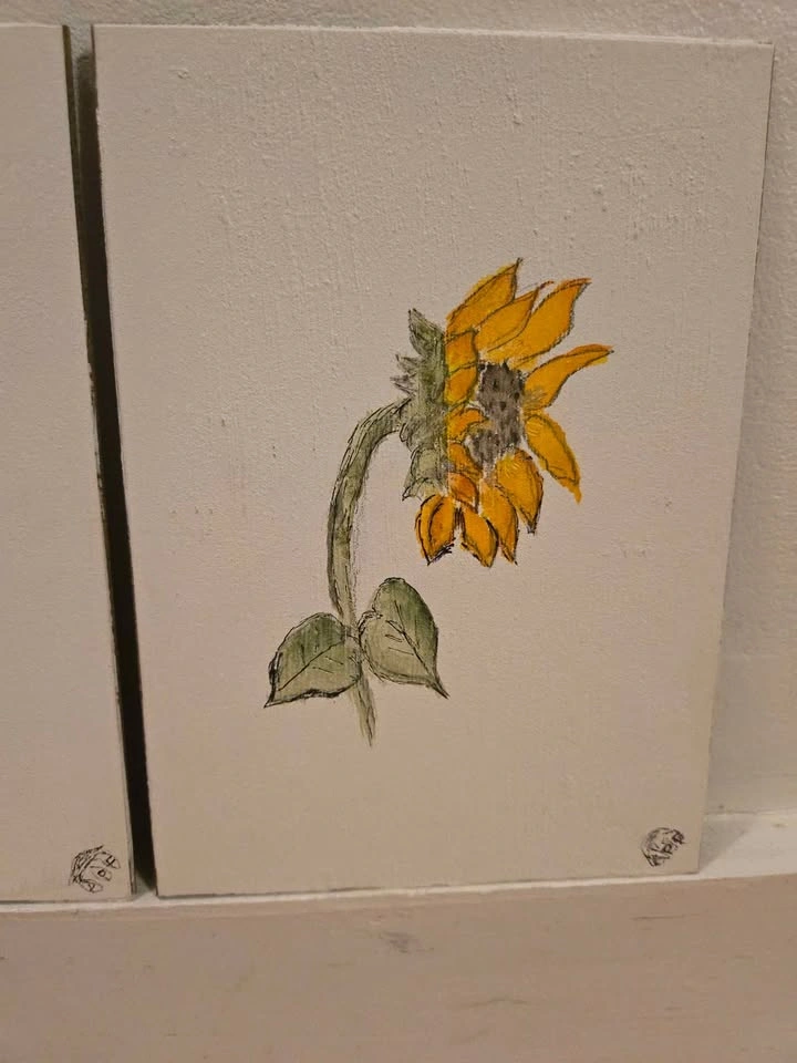 Hand Painted, Signed, Original Artwork - Florals - photo 5