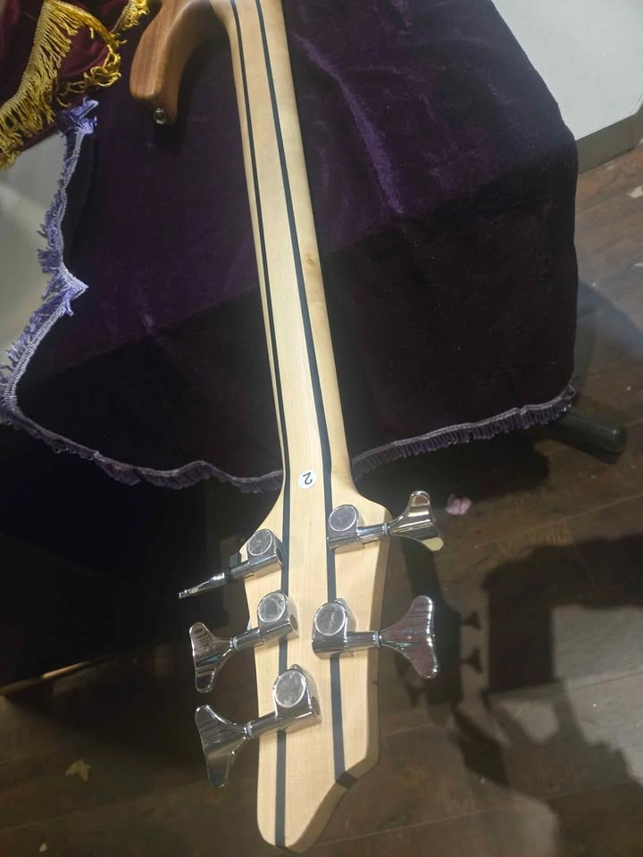 New Premium 5 String Bass Guitar Neck-Thru - Ultra High Quality - photo 5