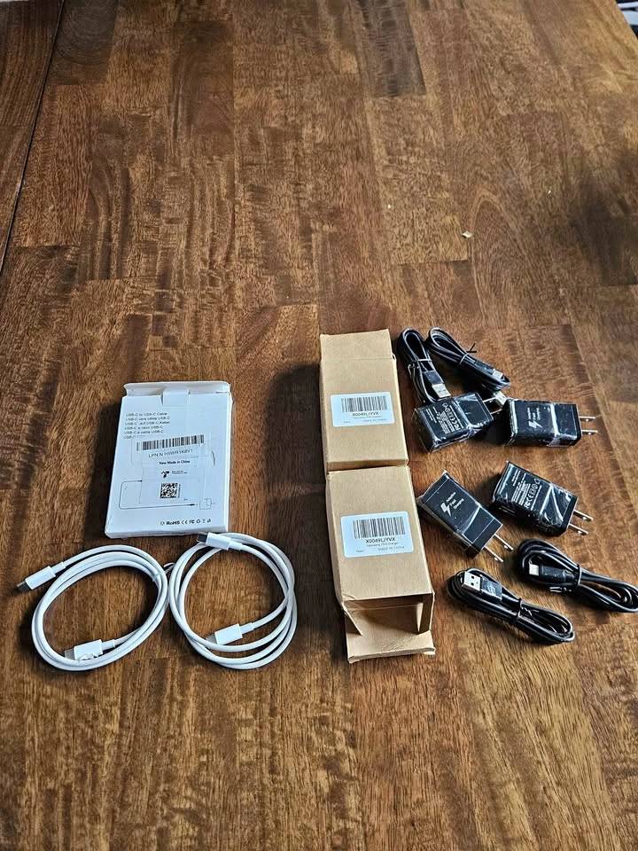 NEW Wall Chargers & USB-C Cables for Phone and Tablet