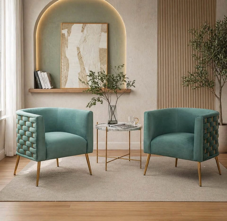 NEW! Luxury Glam Accent Arm Chairs - photo 2
