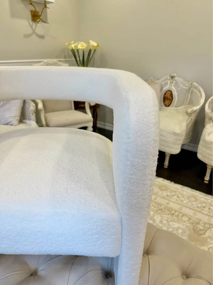 Pair of New in Box - Modern Organic Accent Armchairs - photo 3