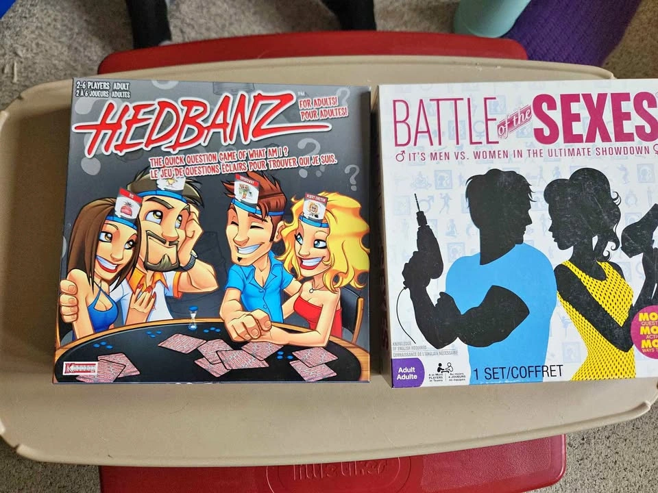 Board Games: Battle of the Sexes & Headbands