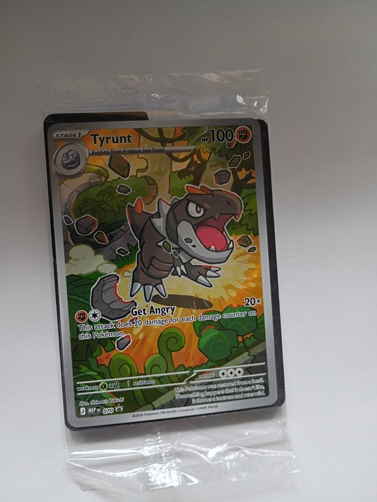 Pokemon Single: Megaabsol EX SIR, Tyrunt Promo - photo 3