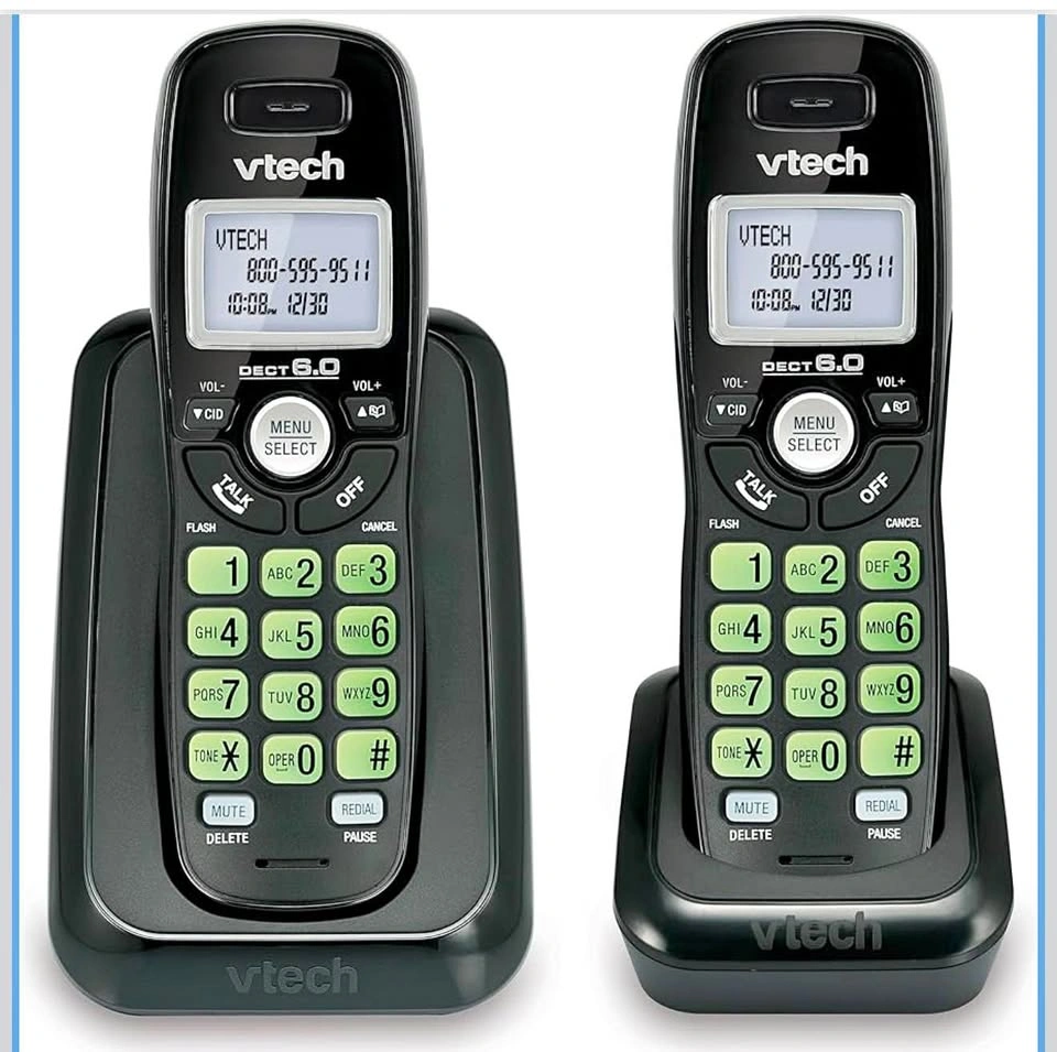New Vtech 2-Handset Cordless Phone System