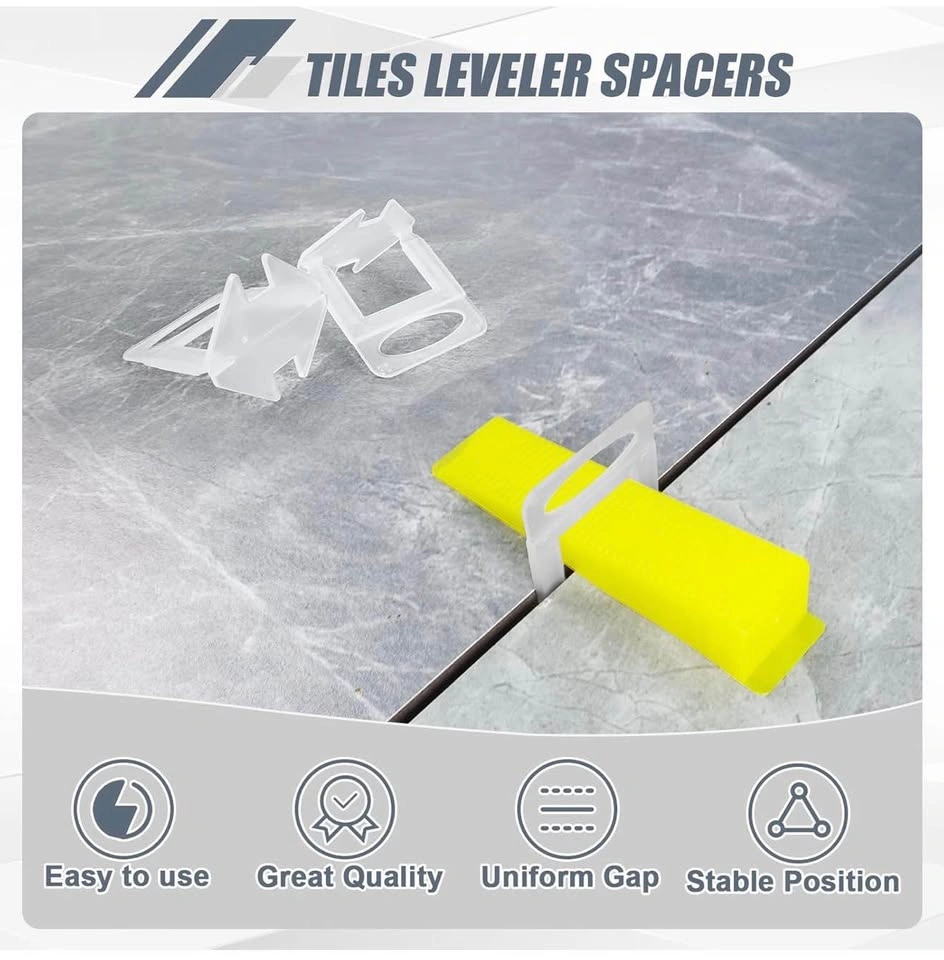 800-Piece Tile Leveling Spacers – 1/16" Lippage-Free - photo 5