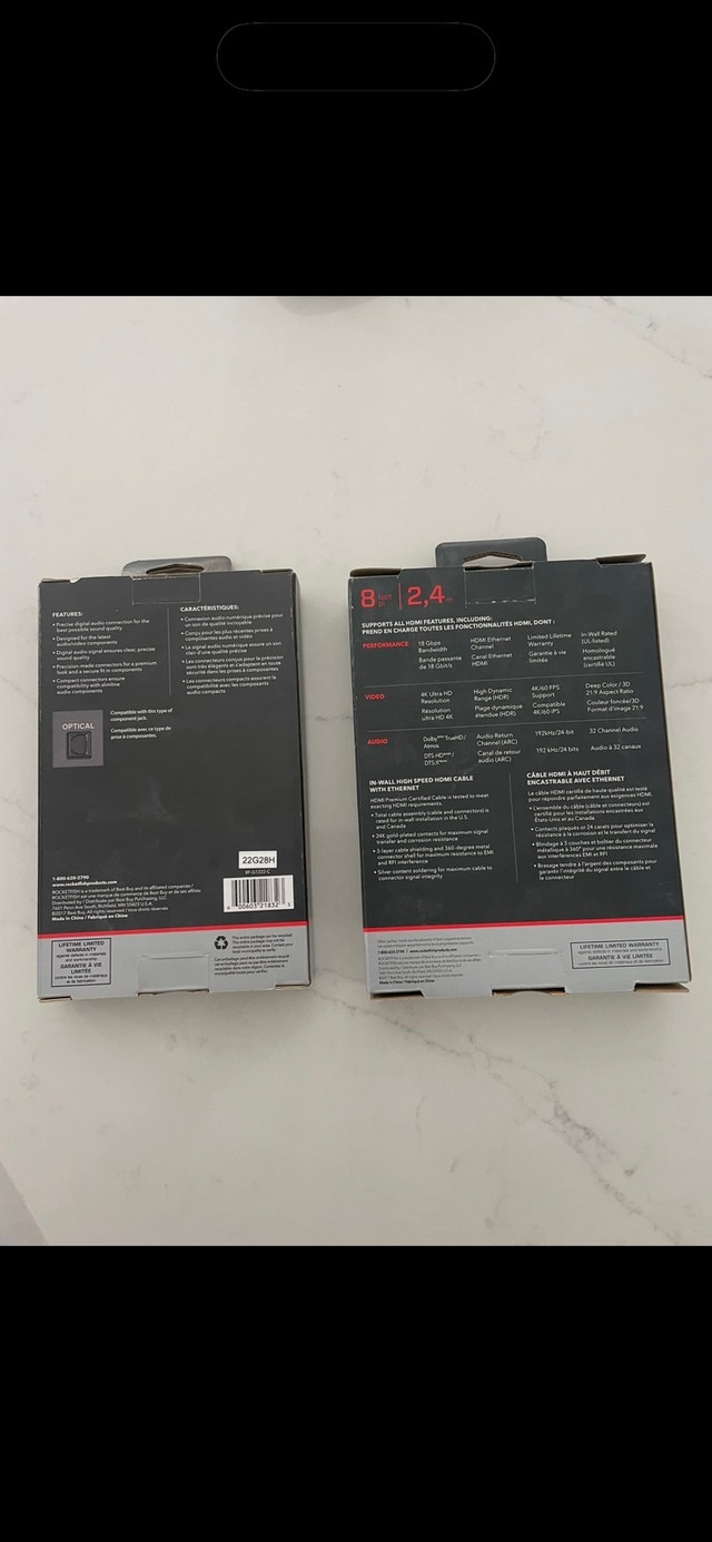 New Optical and HDMI Cables - photo 2