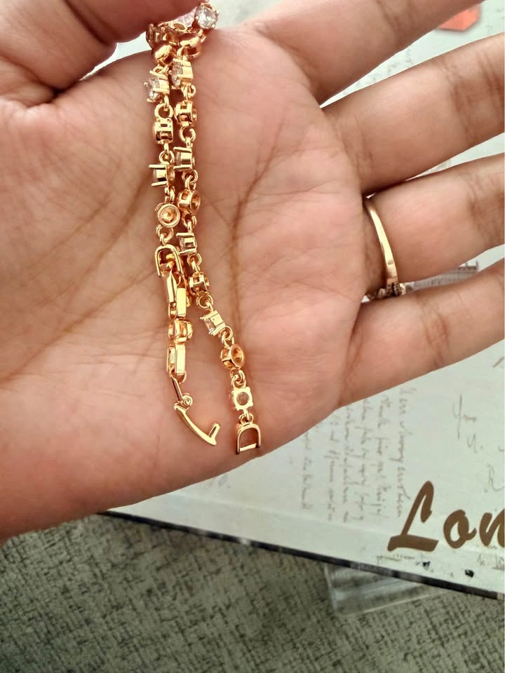 18K GF/GP/CZ Gold Plated Finish - photo 2