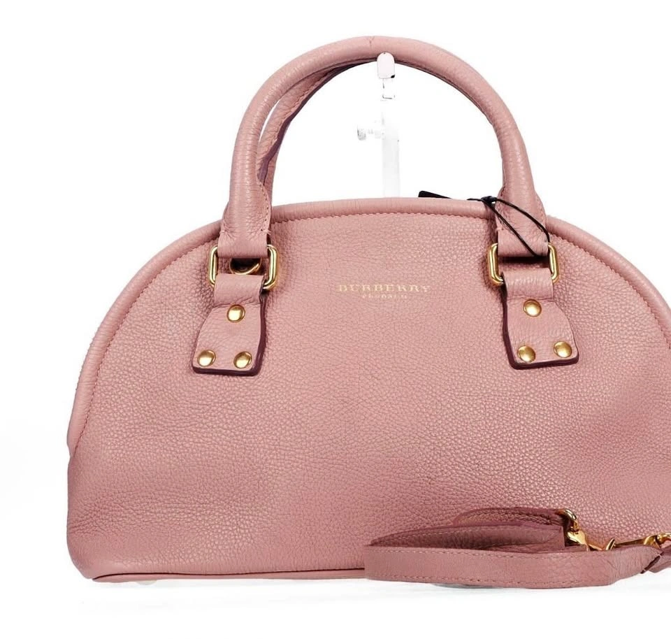 Burberry Nude Pink Calfskin Bag