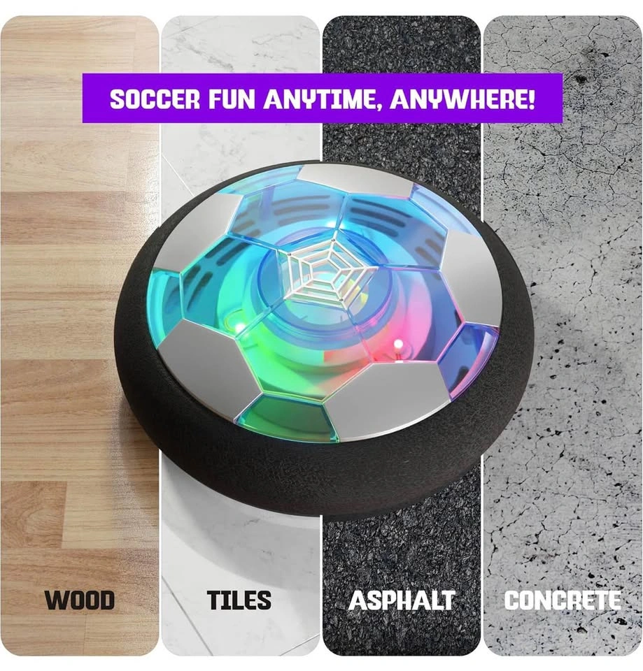 NEW Rechargeable Hover Soccer Ball with LED Lights – Ninja Blast - photo 2