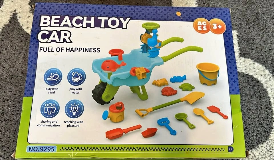 Beach Toy Car Set