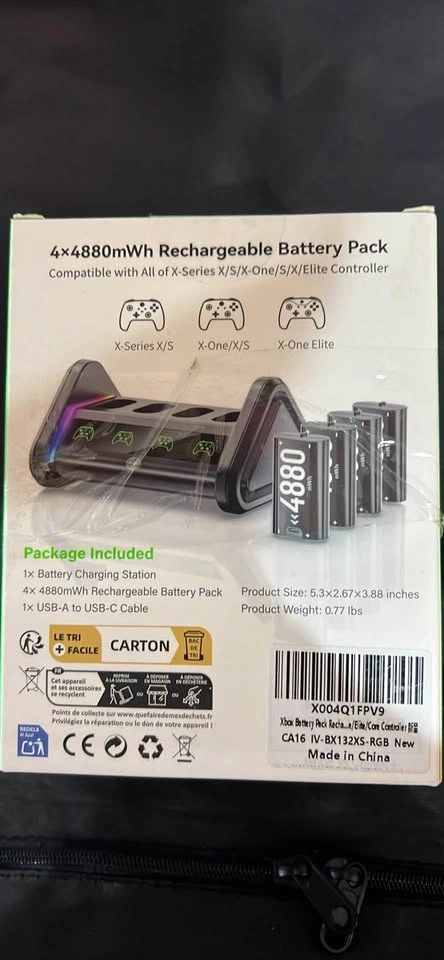 OIVO Battery Charging Station for Xbox Controllers - photo 2