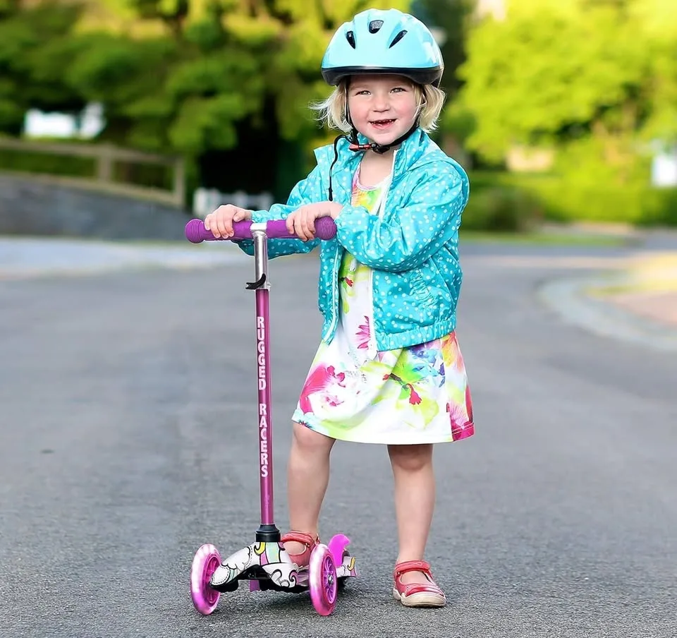 Rugged Racers Kids Scooter - Unicorn Print - photo 2
