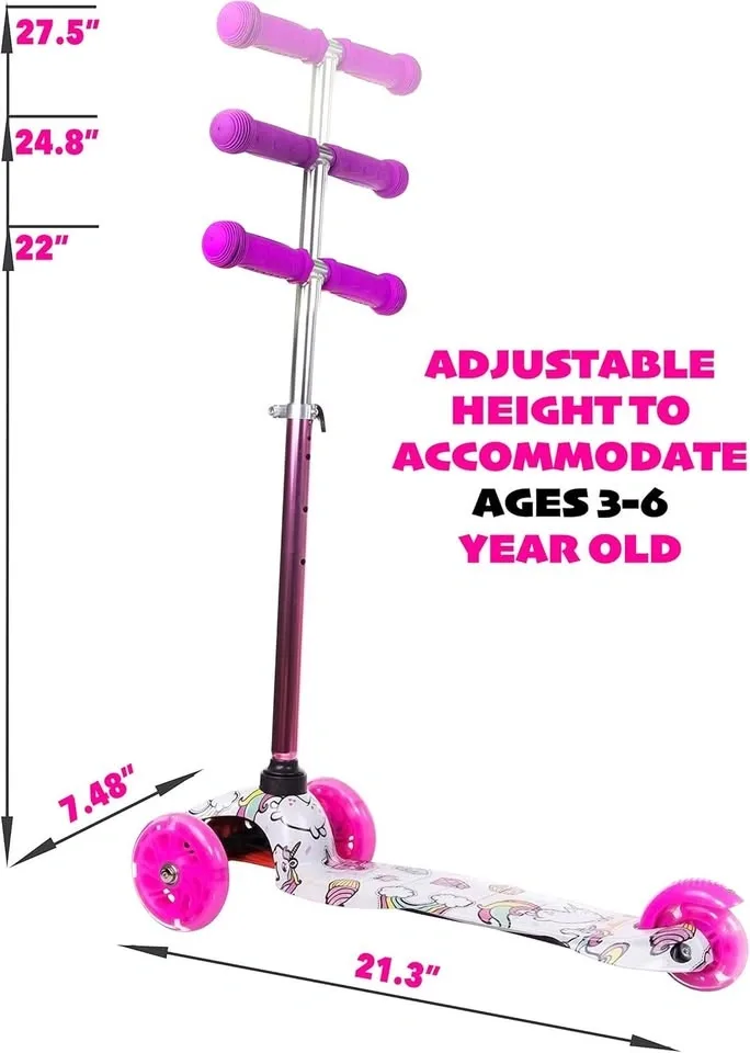Rugged Racers Kids Scooter - Unicorn Print - photo 4