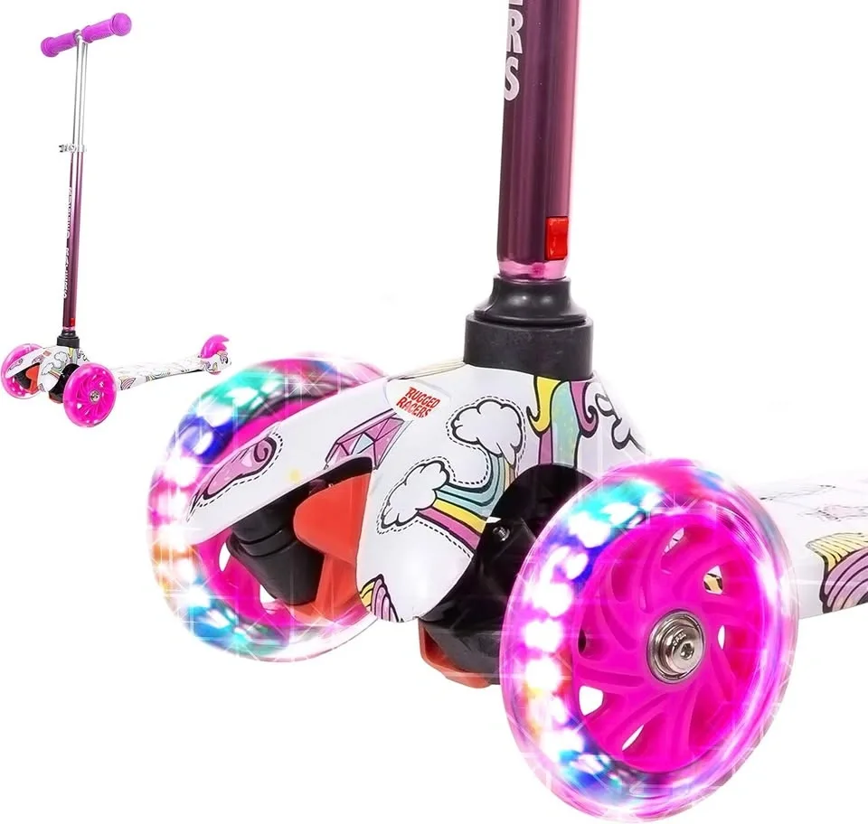 Rugged Racers Kids Scooter - Unicorn Print - photo 5