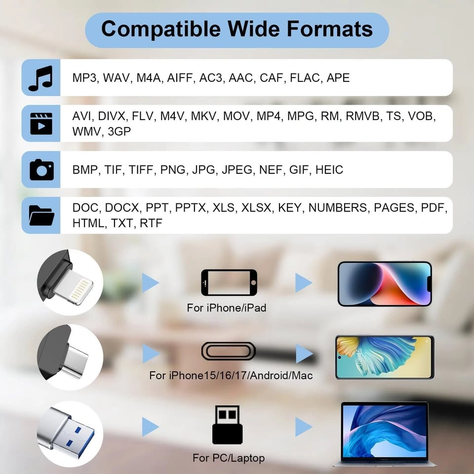 Apple MFi Certified 512GB Photo Stick for iPhone - photo 4