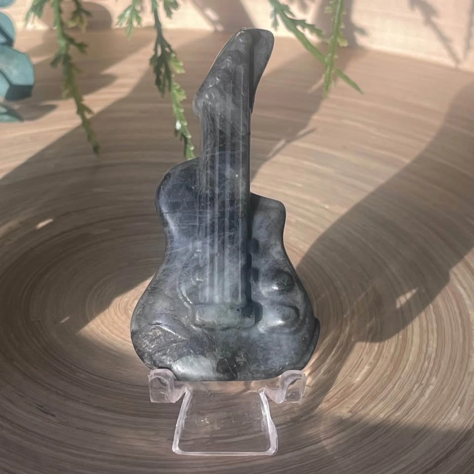 Natural Crystals Carving Guitar - Crystal Guitar Carving - photo 2