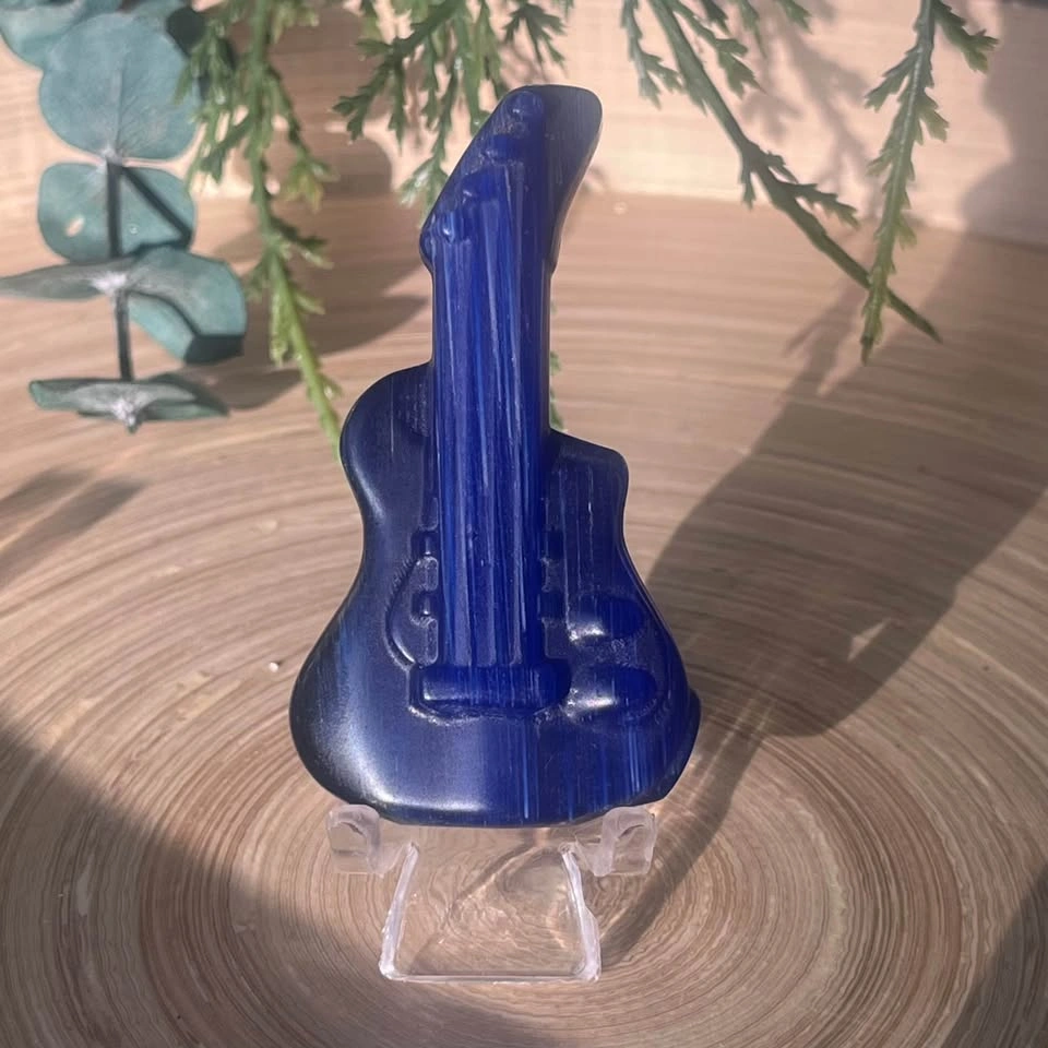 Natural Crystals Carving Guitar - Crystal Guitar Carving - photo 3
