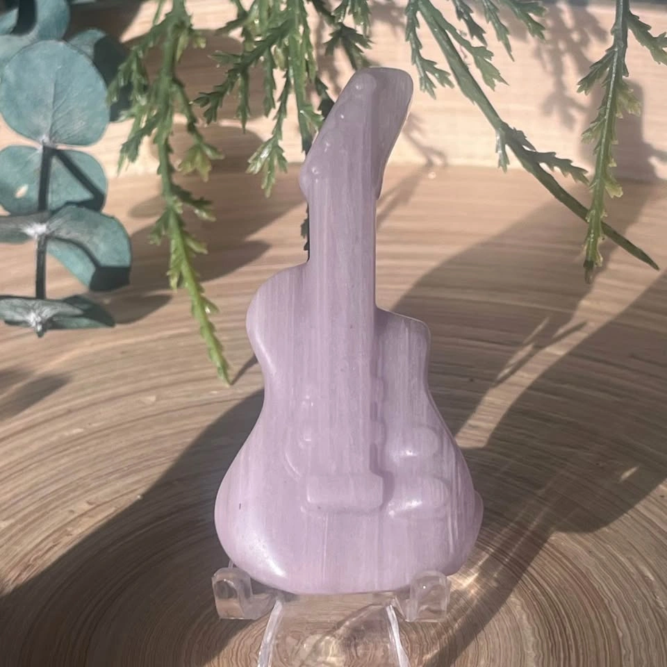 Natural Crystals Carving Guitar - Crystal Guitar Carving - photo 5