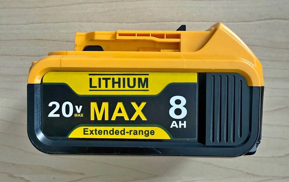 NEW (2-Pack) 20V 8.0Ah Max Lithium Batteries – Compatible with D