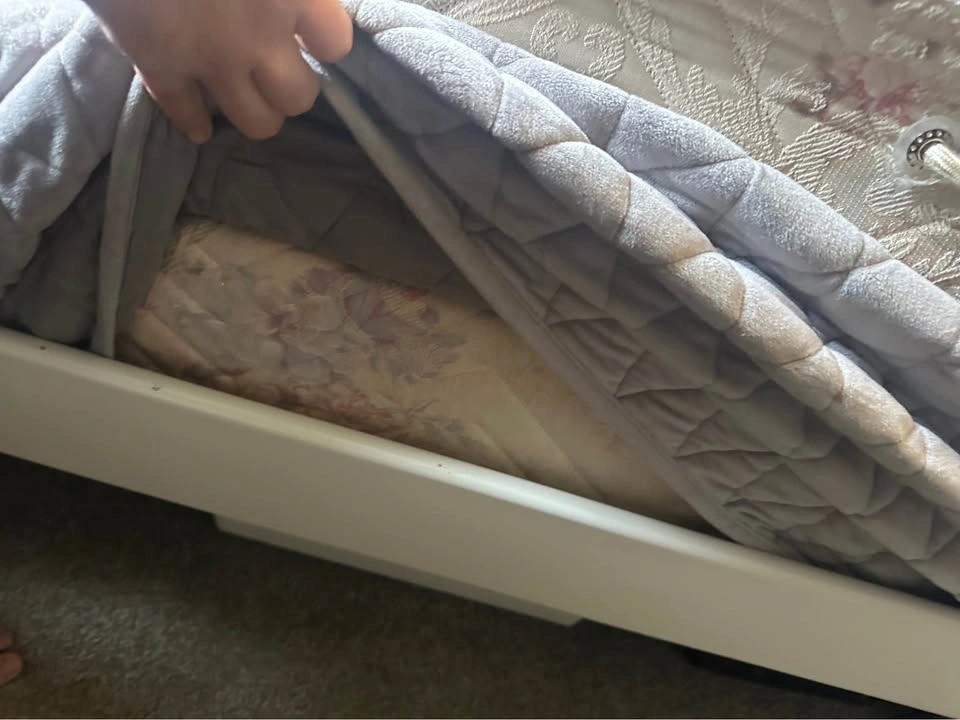 Ikea Leirvik Queen Bed Frame + Mattress - photo 4