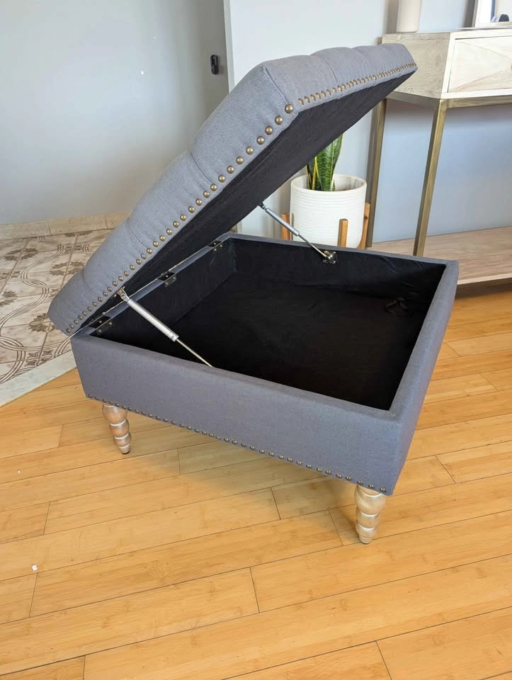 Ottoman with storage - photo 2