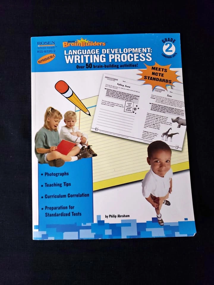 NEW! Rosen Grade 2 Brain Builders Writing Process Workbook