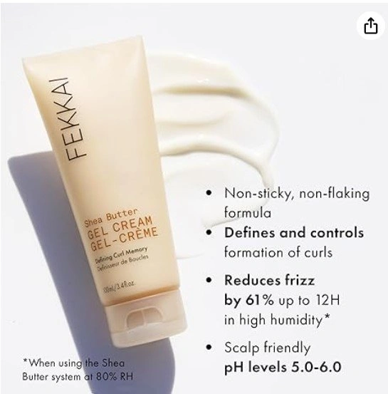 Fekkai Shea Butter Curl Defining Gel Cream 100ml - New - photo 2